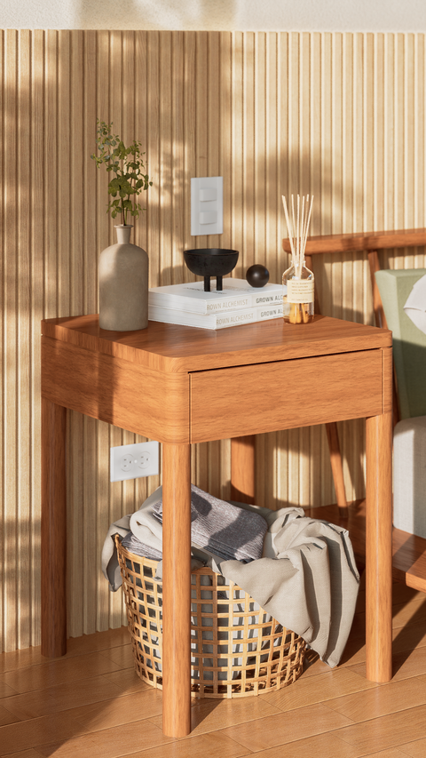 Mesa de noche Zafiro