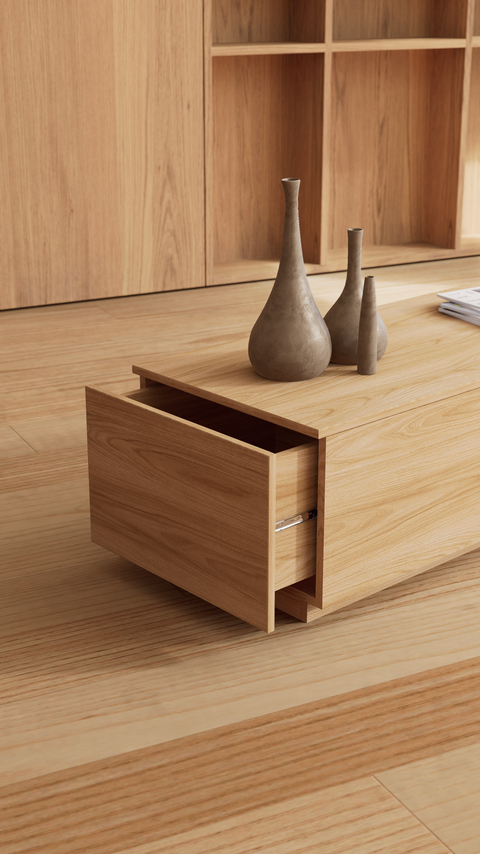 Mesa de Centro con almacenaje Satori