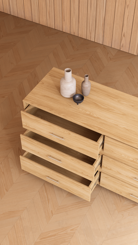 Cómoda 6 cajones Zahara