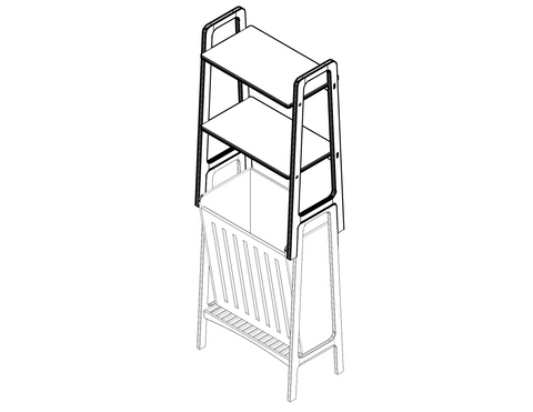 Cesta de Ropa Aqo Fast-Stack™