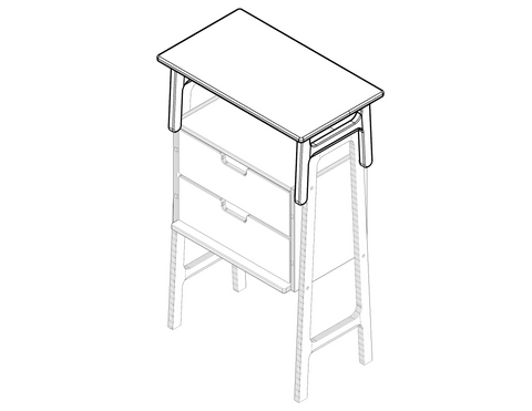 Cajonera apilable Hatun Fast-Stack™