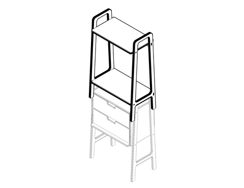 Cajonera apilable Hatun Fast-Stack™