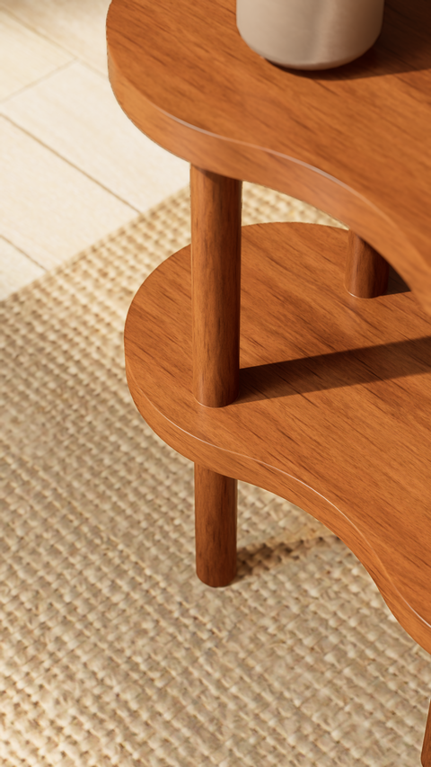 Mesita auxiliar Géminis