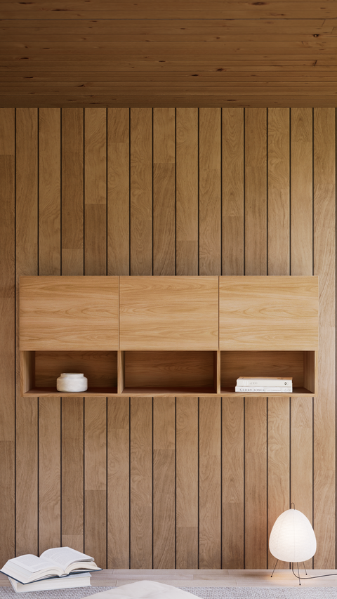 Repisa Flotante de servicio Omega-4