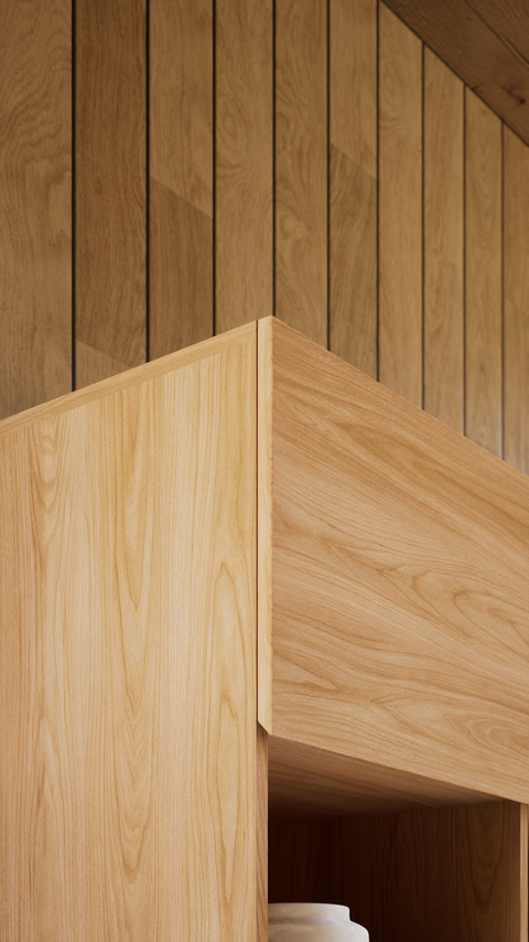 Repisa Flotante de servicio Omega-4