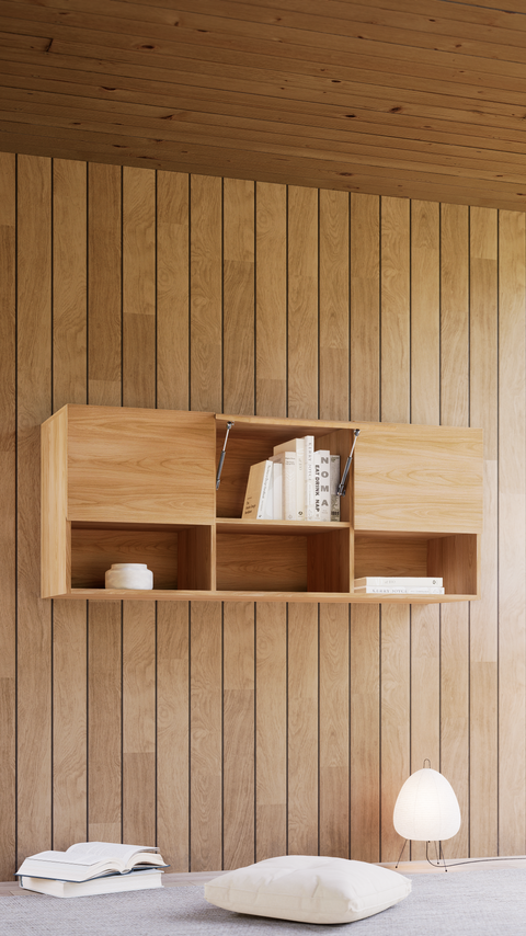 Repisa Flotante de servicio Omega-4