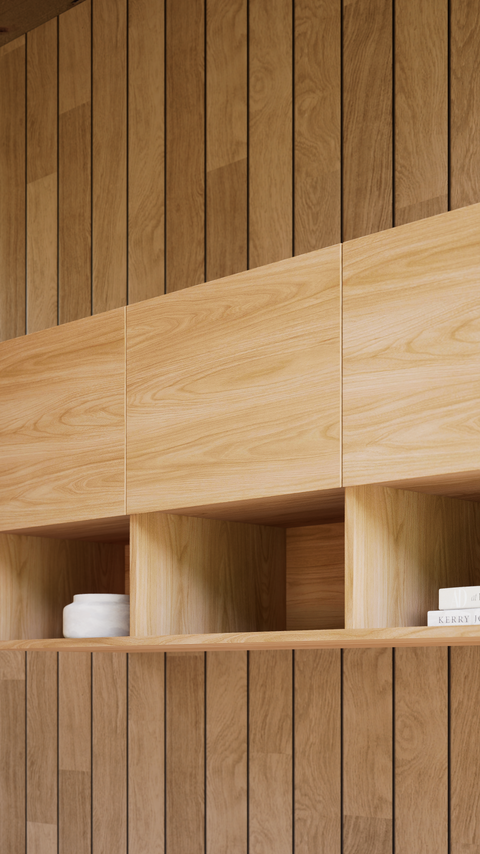 Repisa Flotante de servicio Omega-4