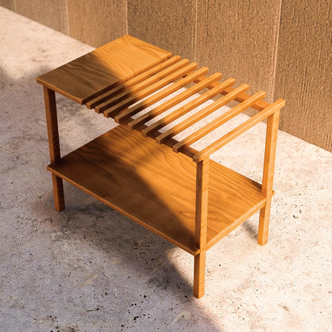 Lignum side table