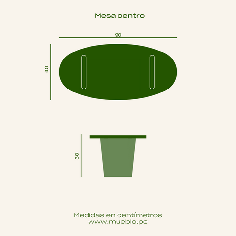 Mesa de Centro Pirita