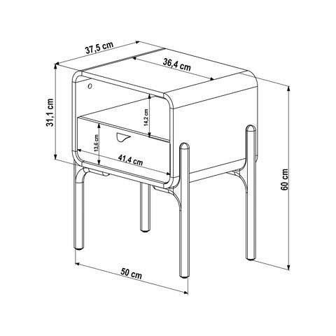 Mesa de Noche E-1