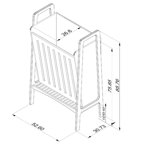 Cesta de Ropa Aqo Fast-Stack™
