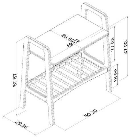 Banquito apilable Phuyu Fast-Stack™