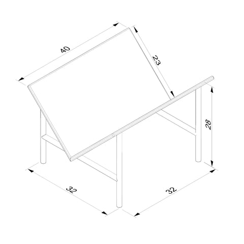 Lectio magazine rack