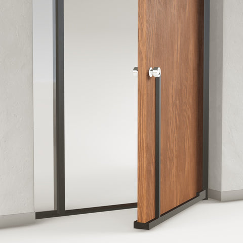 Puerta de madera Bois