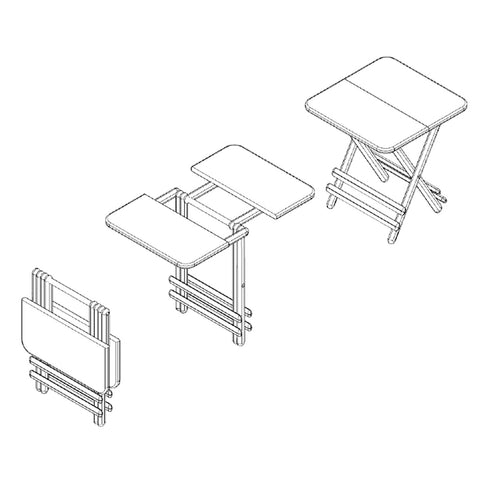 La Jolla folding table 