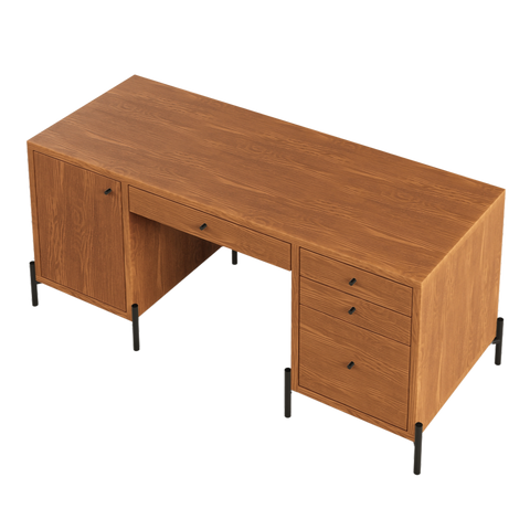 Escritorio de madera Spazioso