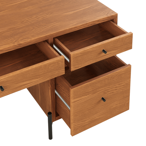 Escritorio de madera Spazioso