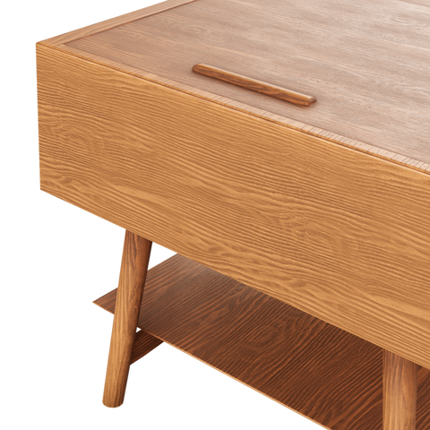 Mesa de centro de madera Vetrino